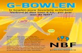 NBF flyer G-Bowlen v2...NBF zet zich in voor een nog betere organisatie van bowlingactiviteiten voor mensen met een beperking. Voor slechts €10,- per jaar sluit je een lidmaatschap