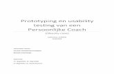 Prototyping en usability testing van een Persoonlijke Coachessay.utwente.nl/68325/1/Goos, J. - s1356542 (verslag).pdf · met te weinig lichamelijke beweging. eHealth toepassingen