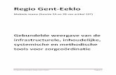 Regio Gent-Eeklopsy107.be/SiteFiles/Structuur zorgcoördinatie... · Op dezelfde pagina vind je een link naar de optiepagina. Via deze link kan je o.a. naar de toestandslijst (belangrijk