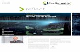 reflect - CarGarantie...Connected car en autonoom rijden De auto van de toekomst Autobouwers en technische experten wereldwijd werken aan zelfrijdende, intel-ligente auto’s die op