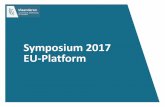 Symposium 2017 EU-Platform - Departement EWI · begeleiding van (potentiële) Vlaamse KP-deelnemers 2007: opmaak actieplan ter ondersteuning van de Vlaamse deelname aan Europese programma’s