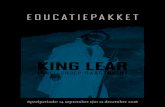 KING LEAR - Toneelgroep Maastricht · 2018-09-25 · KING LEAR 11. Handout 3: Personage-beschrijvingen King Lear is de koning van Engeland en de vader van drie dochters. Hij is gewend