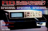 d)SL D d ©©[jffliPQjj'ïnsK®1nvhrbiblio.nl/biblio/tijdschrift/Radio Bulletin/1986...BRUT ONTWERPER EN Fi A.., Microprocessor Applicatiekaarten op j eurokaartformaat (100 x 160 mm)