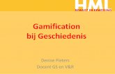 Gamification bij Geschiedenis - VO Haaglanden · Gamification Vaardigheden bijGeschiedenis Skills Geschiedenis Bronnenrepresentativiteit Continuïteit-discontinuïteit Historisch