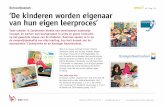 Schoolbezoek #1 Pag. 1/4 ‘De kinderen worden eigenaar van ...kpcgroep.onlineblad.nl/01/pdf/impact_schoolbezoek.pdf · digitale schoolbord. “De leerlingen kunnen binnenkort zelf