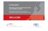 PPOcongres algemene presentatie ochtend ... · • Presentatie eerste resultaten onderzoek naar het belang van de ondersteuning van MKB-ondernemers en toepassing Bbz – Werner Liebregts