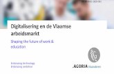 Digitalisering en de Belgische arbeidsmarkt · 2019-03-05 · Bron: Agoria; Roland Berger 9. Genomen maatregelen • Jobsdeal 2018 focust op herintreders in knelpuntberoepen (fiscale