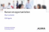 Groep Maatwerk 20170421 - Fabrieken voor de Toekomst · 2017-11-10 · .AGORIA PROGRESS IS ABOUT OPEN MINDS 'Hating the know-how to make the difference' — the recipe for success