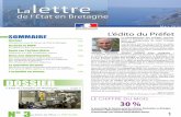 Lettre de l'Etat n 3 - Ille-et-Vilaine · La lettre del’ÉtatenBretagne Dossier ... Il a déjà béné# cié à 16 PME bretonnes pour mener des projets de développement créa-teurs