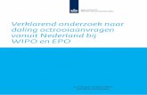 Verklarend onderzoek naar daling octrooiaanvragen vanuit Nederland bij WIPO en EPO - Home | Rijksdienst voor Ondernemend Nederland | RVO… · Pagina 8 van 47 Het totaal aantal octrooiaanvragen