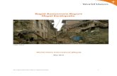 Rapid dAssessment tReport Nepal Earthquake · WV Rapid Assessment Report: Nepal Earthquake 6 Lalitpur District Lalitpur is located in central hilly region of Nepal in Kathmandu valley.