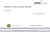 Inkoop in het sociaal domein - pianoo.nl · GEMEENTE ALS OPDRACHTGEVER IN SOCIAAL DOMEIN MAAK EEN SCHERP ONDERSCHEID ! 10 1. De wijze waarop men tot contracten komt (een procedure)