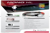 Flyer MONO HL A4 NL - Sigma Sport · 2016-04-06 · – Brandduur tot 5 uur in de power-, tot 8 uur in de standaard- & 10 uur in de knippermodus – 2-traps accu- en laadindicator