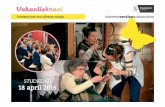 STUDIEDAG 18 april 2016 - Iedereenverdientvakantie...De vonk is overgeslagen naar Kortrijk, waar een dementievriendelijk toeristisch en recreatief aanbod ontstaat. Bin-nenkort zullen