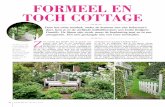 FORMEEL EN TOCH COTTAGEtamarawitjes.com/Reportage Ineke Kuijpers.pdf · De roos is een van de favoriete bloemen van Ineke. Omdat ze ook graag klimrozen in de tuin wilde, is er een