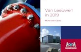 Van Leeuwen in 2019...Het familiebedrijf, met hoofdkantoor in Zwijndrecht, is in 1924 opgericht en actief in vrijwel alle industriële sectoren. Van Leeuwen in 2019 2. Voorwoord ...