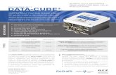DATACUBE-Datasheet-02-17 · 2019-01-23 · campaigns of up to two weeks with two D-cell alkaline batteries or long- ... monitoring of seismic events: earthquakes, vulcanos & tsunami
