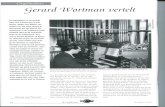 Orgelmakers Wortman vertelt - Arp SchnitgerRotterdam. Ook Gerrit van Leeuwen jr . heeft daar nog gewerkt de Orcjt'lvriend Wat waren veel voorkomende storingen en hoe verhielp u deze?