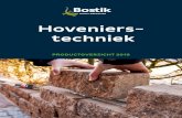 Productoverzicht 2019 Hovenierstechniek - Bostik · 2019-08-15 · De Bostik gekko is flexibel, past zich makkelijk aan omgevingen aan, staat open voor nieuwe situaties en heeft lef.