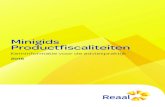 Minigids Productfiscaliteiten - Financieel Actief 2018-01.pdf · 5 Gouden handdruk 6 Pensioen Arbeidsongeschiktheid 8 Levensloop 9 Sparen en beleggen 10 Schenk- en erfbelasting 11