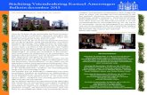 Stichting Vriendenkring Kasteel Amerongenvrienden.kasteel-amerongen.nl/content/5-bulletins/92-bulletin-december-2015.pdf · vertrekken. Behalve de eetkamer en bibliotheek is er de