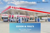 EXXON & YOLI'S - LoopNet · 2019-03-14 · MATTHEWS 3 EXXON & YOLI'S 300 E Main Street WHITEHOUSE, TX 75791 EXECUTIVE OVERVIEW $192,000 ANNUAL RENT 7.50% CAP RATE $2,560,000 LIST