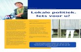 Wiske Ockerman, gedeputeerde voor welzijn, …Iets voor u?’ wil de provincie Vlaams-Brabant werken aan de basis van een democra-tische samenleving, namelijk één die naar alle burgers