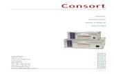 Consort - Topactopac.com/documents/Ev2xx_hl.pdf · 2017-10-02 · Consort bvba Parklaan 36 Tel (+32)(14)41 12 79 B2300 Turnhout Fax (+32)(14)42 91 79 Belgium E-mail: info@Consort.be