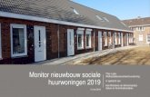 Wat kost de bouw van een huurwoning? - Monitor nieuwbouw sociale … · 2019-05-29 · De Monitor nieuwbouw sociale huurwoningen 2019 is een vervolg op de monitor van 2018.* Het rapport