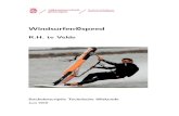 Windsurfen@speed - University of Groningenveldman/Scripties/TeVelde-BachelorTechWisk.pdf · - De windkracht - Het gewicht en de lengte van de surfer. Uiteindelijk moeten we een model