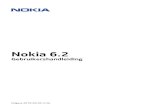 Nokia 6.2 Gebruikershandleiding …Nokia6.2Gebruikershandleiding 7. Cameravoorzijde 8. Luistergedeelte 9. Headsetaansluiting 10. Volumetoetsen 11. Aan/uit-/blokkeringstoets 12. …