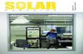 Oktober 2011 Jaargang 2, nummer 3 - Solar Magazine · Shell’s Japanse dochteronderneming Showa Shell Sekiyu introduceerde in het na-jaar van 2010 Solar Frontier. Met deze dunne