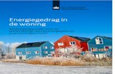 Energiegedrag in de woning - Fair Huur voor verhuurders · Voor meer detail en achtergronden wordt verwezen naar de plekken in de hoofdtekst waar er verder op wordt ingegaan. De aanbevelingen