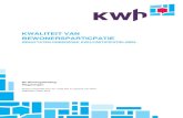 KWALITEIT VAN BEWONERSPARTICPATIE · Resultaten onderzoek KWH-Participatielabel – De Woningstichting Pagina 5 van 42 Labelonderdeel De Woningstichting Gemiddelde 2014 1. Visie 7,8