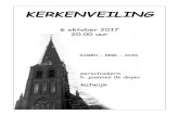 KERKENVEILING - Parochie H. Augustinus · PDF file 2017. 9. 18. · Joannes de Doper Katwijk Kerkstraat 70, 2223 AJ Katwijk 071-4029402, ... 31 tas boodschappen J.C. Zandbergen CV