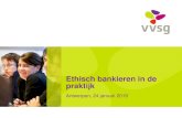 Ethisch bankieren in de praktijk - VVSG mondiaal beleid... · 2019. 2. 25. · Actua: Febelfin-norm. Wat is duurzaamheid? Duurzaam beleggen, een definitie “Duurzame ontwikkelingis