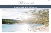 TARIEVEN 2020 DOMAINE DE BÉLÉZYuitzicht op de Mont Ventoux. De Lodges zijn gelegen aan de beboste heuvel. De sanitairblokken liggen niet ver van de tenten en u heeft een kraantje