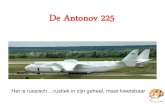 De Antonov 225 - FS Rijnmond bestanden/Antonov 225M1.pdf · De Antonov 225, genaamd "Mriya" (« droom » in het ukrains), heeft tijdens het salon van le Bourget zijn gemakkelijke