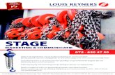 STAGE Louis Reyners BV... · 2020. 6. 9. · STAGE. MARKETING & COMMUNICATIE. Louis Reyners BV. I Symon Spiersweg 13a I 1506 RZ I The Netherlands I Tel. +31 (0) 75 650 47 50 I www.