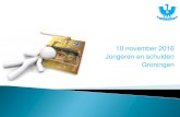 10 november 2016 Jongeren en schulden Groningen 10/11/2016 آ  Amsterdam: 130.000 jongeren, 76.000 schulden