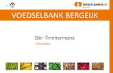 VOEDSELBANK BERGEIJKvoedselbankbergeijk.nl/wp-content/uploads/2017/02/2017...VOEDSELBANK BERGEIJK Armoede bestrijding Doel Voedselbank 1. Voedselverspilling tegen gaan Niet onnodig