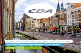 Verkiezingsprogramma CDA Delft 2018 - 2022...stad voor alle inwoners die solidair zijn aan elkaar en bestuurd worden door een ... U bent samen op weg met anderen, als mensen zijn we