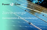 Zonne-energie EEN SELECTIE UIT ONZE PROJECTEN€¦ · Zonnepanelen worden gebruikt om uit elektriciteit op te wekken. Zonnecellen zetten zonne-energie om in elektriciteit. Een omvormer
