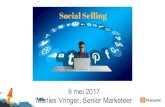 Marlies Vringer, Senior Marketeer 9 mei 2017uuid:d6bf85a0-646… · Heeft een connectie een nieuwe baan kijk of er wellicht nieuwe interesse is. Connectie weg bij een bedrijf wil