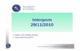 INTERPOM 2010 WVO-DME NL aangepastv2 151210.pptx … · 2014. 3. 11. · • b i t (RASO) i t (C ) 100% (2 t / tij)bruinrot (RASO) en ringrot (Cms) : 100% (2monsters/partij) • Globodera