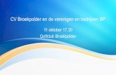11 oktober 17.30 Golfclub Broekpolder - e-captain.nl · Kernwaarden, missie Broekpolder In de Broekpolder ontmoet de mens zijn of haar omgeving. De Broekpolder, een uitzonderlijk