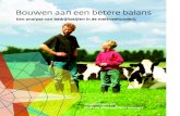 Bouwen aan een betere balans - dmsadvies.nl€¦ · aantal kg melk per hectare zijn gemiddeld hoger dan in de andere stijlen. In de vierde stijl (Arbeidsbespaarders) zijn het aantal