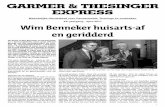 43e jaargang - april 2017 Wim Benneker huisarts-af en geridderd · 2019. 10. 16. · voor. Zo was het programma rond, en toen was het klaar… dacht ik.’ Benoeming tot ridder ‘Er