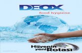 Kişisel Hijyen ve - Ekokim · 2019. 7. 28. · deox capsol dc 9.0 sert sular İÇİn alkalİ cip temİzlİk maddesİ alkali cip cleaning agent for hard water ÜrÜn kodu / product