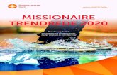 MISSIONAIRE TRENDREDE 2020 trendre… · Gereformeerde Kerken vrijgemaakt en de Nederlands Gereformeerde Kerken. Niets uit deze uitgave mag worden verveelvoudigd, opgeslagen in een